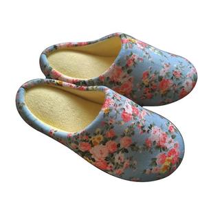 日单软底棉拖鞋春秋女全棉毛巾静音包头可机洗室内地板便携拖团购