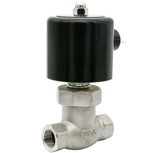 耐高温蒸汽电磁控制阀220V24V不锈钢电动耐高压常闭DN15 20气阀25