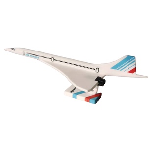微缩仿真协和号飞机模型环保塑料3D打印航空爱好者玩具摆件模型