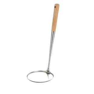 304不锈钢油炸勺子油饼模子虾饼模具家用炸锅巴海蛎饼工具不粘锅