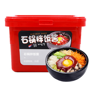 柏兰石锅韩式拌饭酱朝鲜族辣椒酱甜辣三千酱正宗米村拌饭面烤肉酱