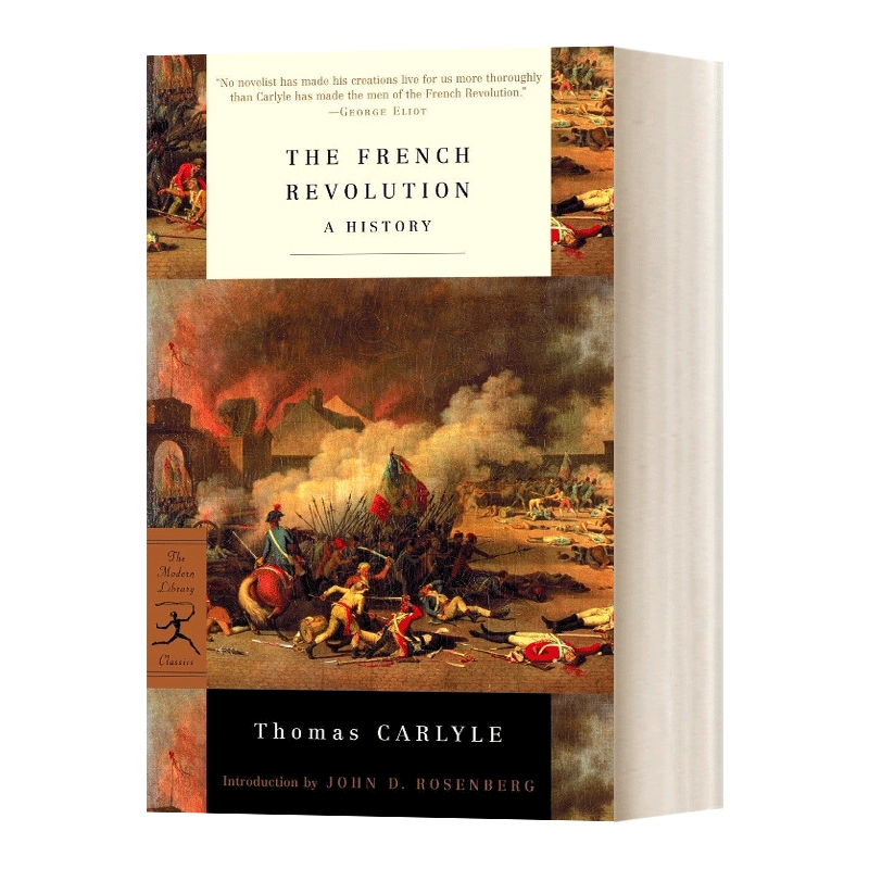 英文原版 The French Revolution 卡莱尔 法国革命 英文版 进口英语原版书籍