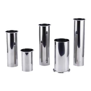 开孔竹签筒不锈钢串串签筒嵌入式竹签桶串串香火锅签桶签子桶