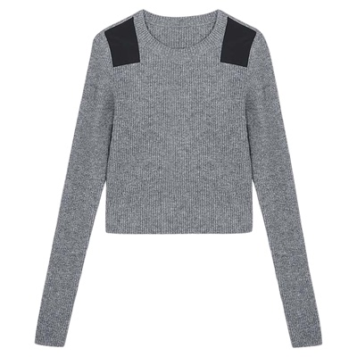 肌理感针织衫羊毛打底衫个性毛衫