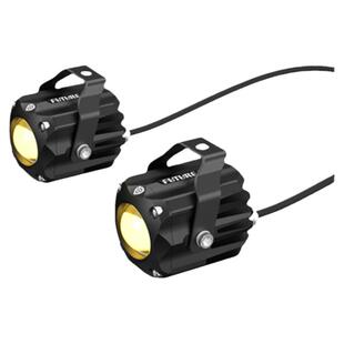 未来之眼F150S钱江QJ赛600led透镜大灯隐藏式射灯远近一体专用款