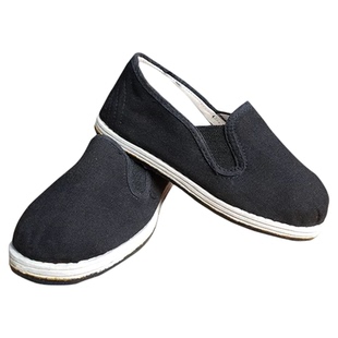 元旦儿童布鞋演出鞋女童黑色布鞋男童舞台舞蹈鞋男女黑布鞋老北京