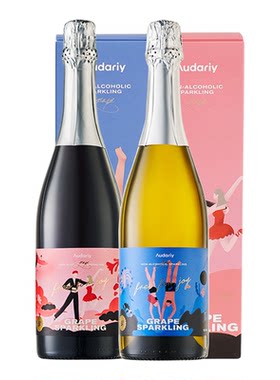 澳袋丽无酒精气泡酒无醇葡萄酒女