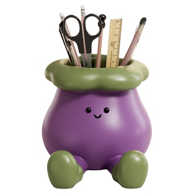 创意手机支架笔筒摆件书桌装饰品