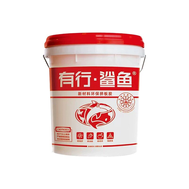 木工拼板胶有行鲨鱼正品双组份组装胶红木实木拼板胶水家具木工胶