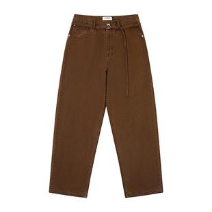 JOYRICH美式复古经典水洗直筒牛仔裤宽松休闲长裤春秋季男女同款