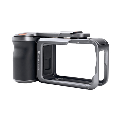 PGYTECH适用于大疆Action6兔笼蒲公英手柄套装金属边框超轻兔笼运动相机配件