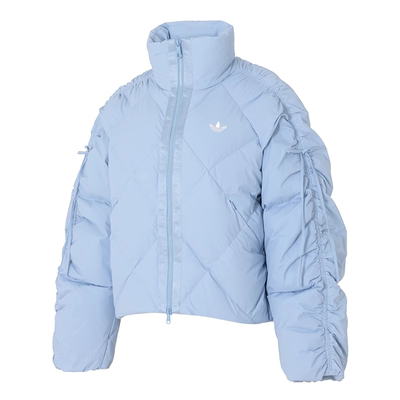 阿迪达斯三叶草女装2025冬季新款羽绒服保暖防风外套运动服KC2612