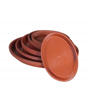 花盆底盘圆托盘圆形室内垫底地盘椭圆形接水盘加厚塑料18包邮