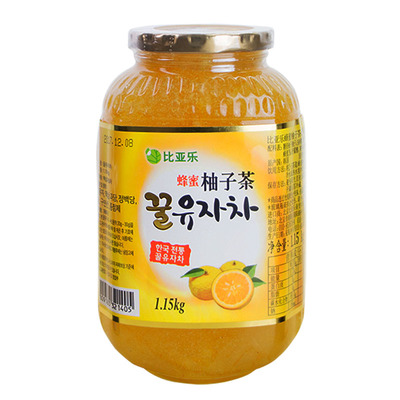 韩国进口专用原材料蜂蜜柚子茶
