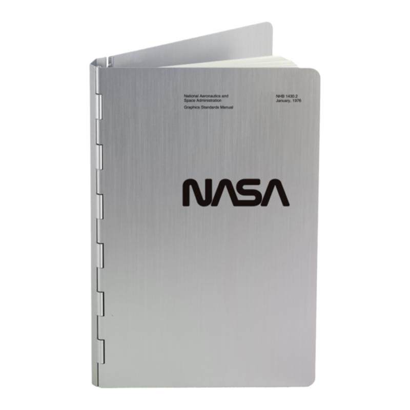 nasa工作会议金属活页A6笔记本