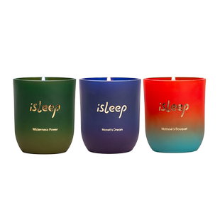 isleep香氛蜡烛乳木果精油香薰室内小众高级安睡卧室礼物家用
