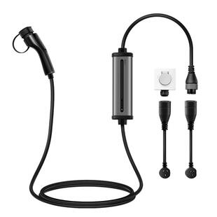 公牛移动便携式充电桩3.5/7/11kW新能源通用家用特斯拉随车充电枪