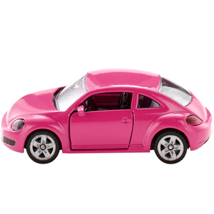 siku大众甲壳虫粉色1488儿童仿真合金轿车模型男孩新年礼物仕高