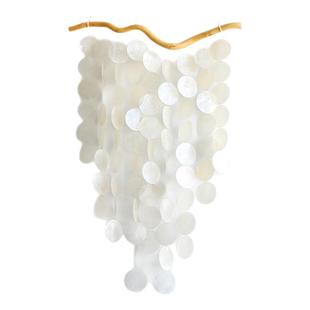 贝壳片风铃壁挂装饰diy材料包 风铃挂件墙壁挂饰儿童房间装饰挂件