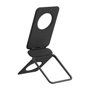 Ulanzi优篮子 PS01磁吸手机架支架便携桌面支撑magsafe背贴吸磁适用苹果iPhone17懒人自拍拍摄神器vlog自拍杆