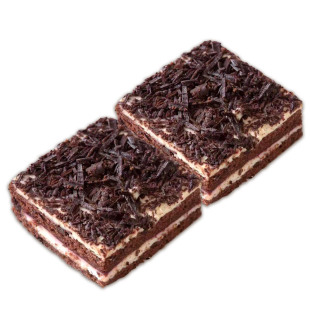 【99元三件】中粮香雪黑森林慕斯蛋糕动物奶油零食下午茶 2块装