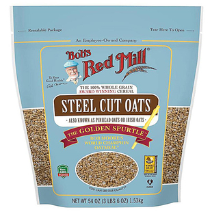 Bob's Red Mill红磨坊钢切燕麦粒 Steel Cut Oats代餐粗粮燕麦片