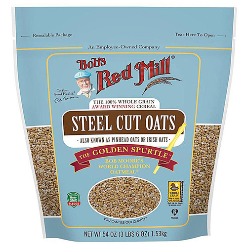 Bob's Red Mill红磨坊钢切燕麦粒 Steel Cut Oats早餐粗粮燕麦片