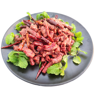 云南特产 小干肠自然风干纯土猪小肠普洱肠子500克真空包装家自制