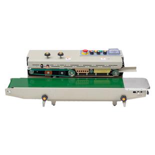 鑫空FRD-1000封口机商用 全自动连续封口机墨轮印字有色印字机商用自动封口机 食品袋牛皮袋台式口罩封口机