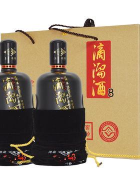 滴溜酒桶藏839度800ml*2瓶盒装