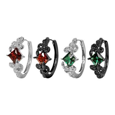 DOACH纯银耳钉小众设计蛇年耳扣