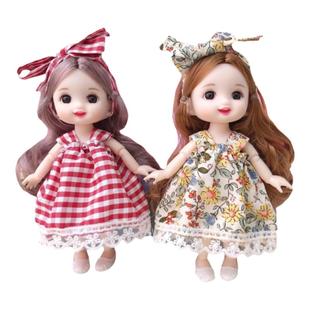 17厘米洋娃娃彤乐娃娃女孩玩具套装仿真公主换装玩具生日礼物