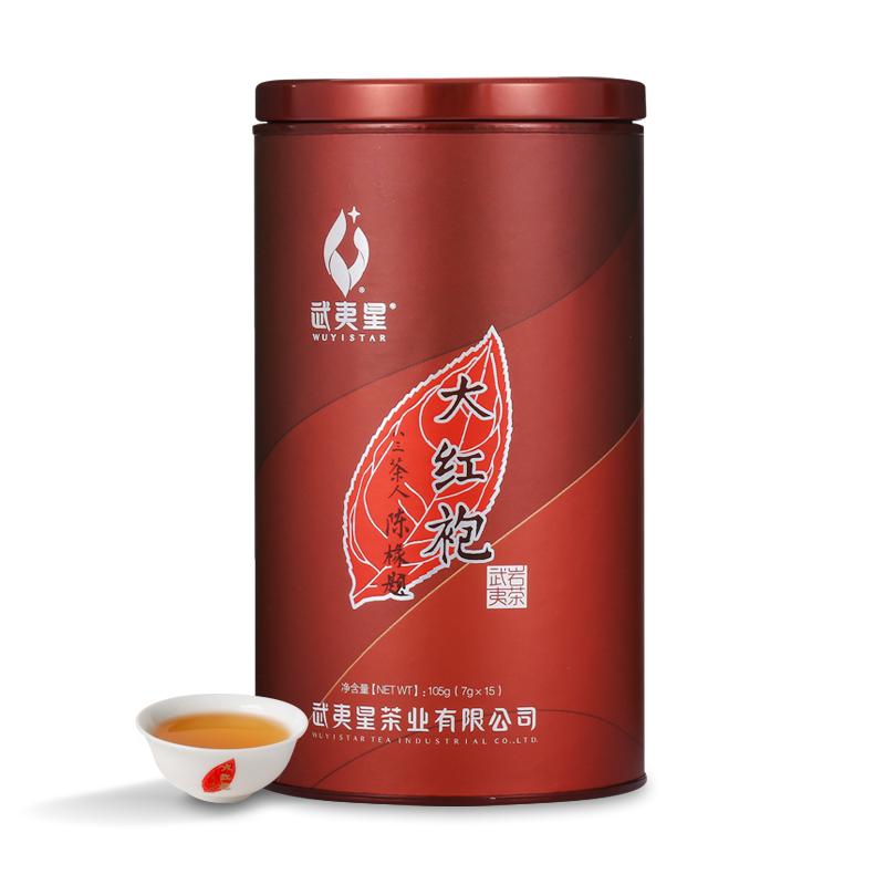 武夷旗舰店武夷星岩茶大红袍茶叶正宗清香自饮大红袍105g