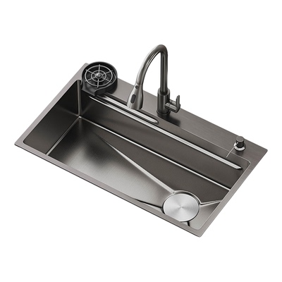 SUS304加厚厨房洗菜盆