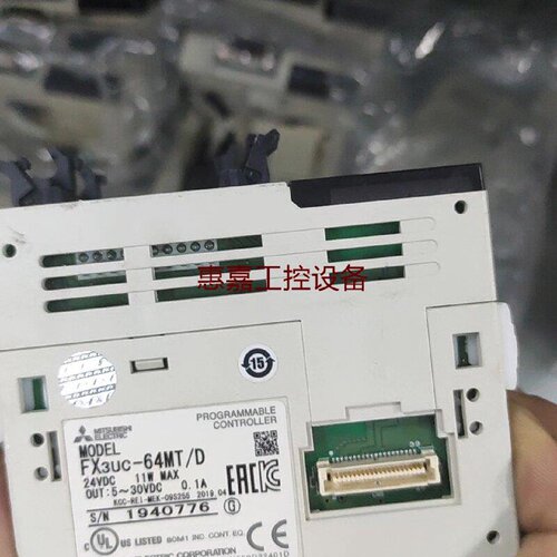 三菱PLCFX3UC64MTD64IO24V供