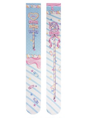 圣洁权杖袜子女中筒洛丽塔日系