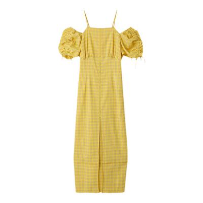 LilyBrown春夏露肩甜美连衣裙