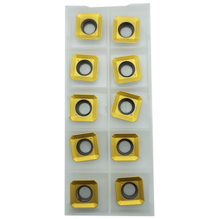 SEKT1204铣刀片钢件铸铁不锈钢陶瓷光刀合金开粗KM12刀粒SEHT1204