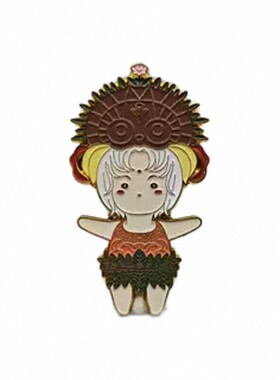 宁夏文创博物馆同款金属冰箱贴太阳神阿吉馆藏纪念品萌趣装饰品