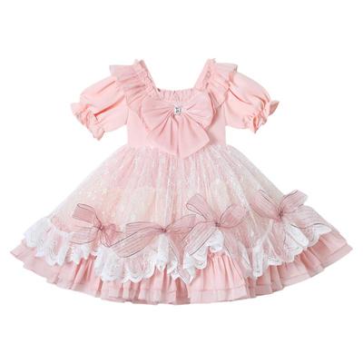 女童夏季连衣裙迪士尼洛丽塔公主裙2025新款夏装儿童夏天洋气裙子