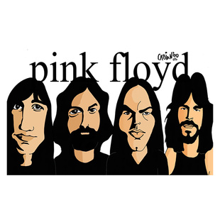 平克弗洛伊德 海报 Pink Floyd 复古装饰画 摇滚音乐英国歌手壁纸