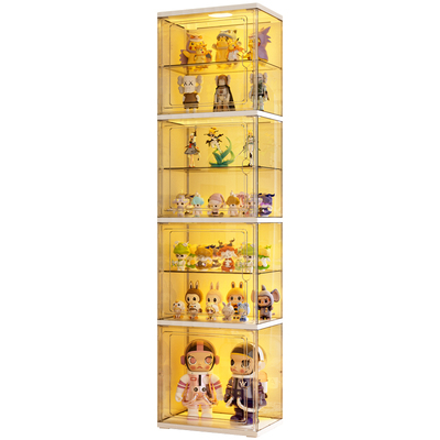 【高透手办展示柜】特厚六面全硬