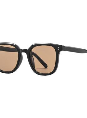 24新款gm茶色墨镜男女同款防紫外线太阳镜时尚偏光镜高级感ins