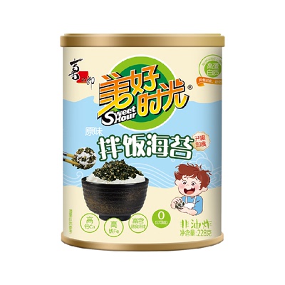 美好时光原味拌饭海苔碎罐装即食