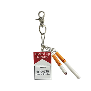 ironworks原创仿真香烟便携烟灰缸系列腰间挂饰小众街头穿搭单品