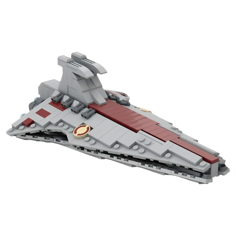 MOC-60904太空星舰护卫舰积木