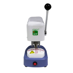 维真眼镜加工设备WS-JP181镜片模板打孔机三眼钻孔机样板制模机