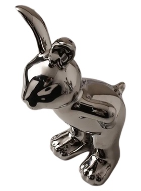 景德镇电镀陶瓷红酒架酒柜装饰品