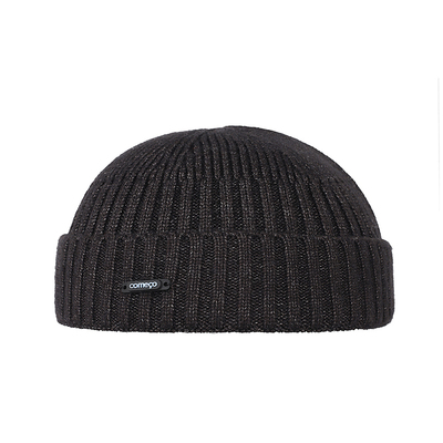 韩国圆顶帽潮针织瓜皮帽街头冷帽