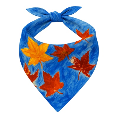 DGDG艺术家联名系列枫叶口水巾